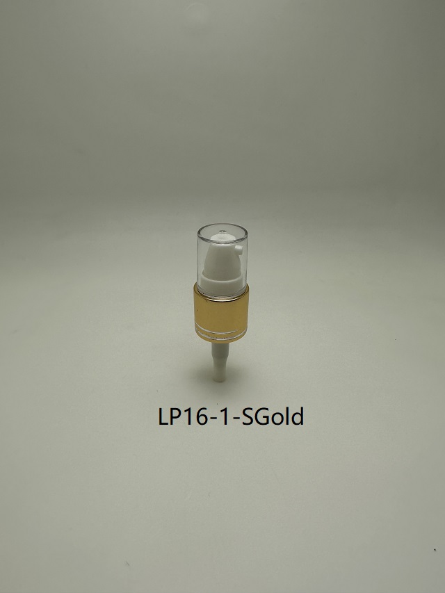 16mm Shinny Gold Lotion Pump