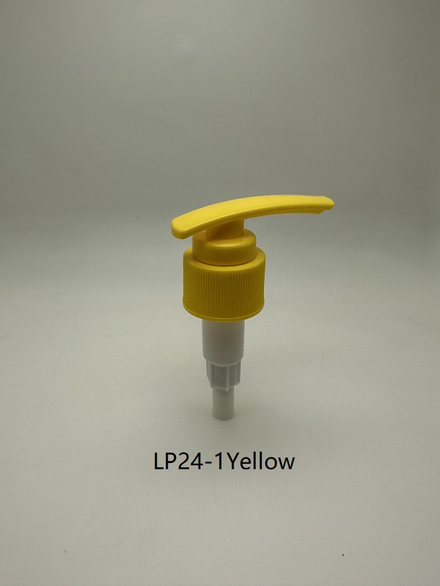 24mm Yellow Lotion Pump Type 1
