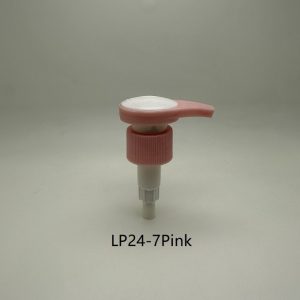 24mm Pink Lotion Pump Type 7