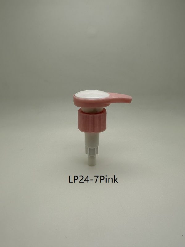 24mm Pink Lotion Pump Type 7