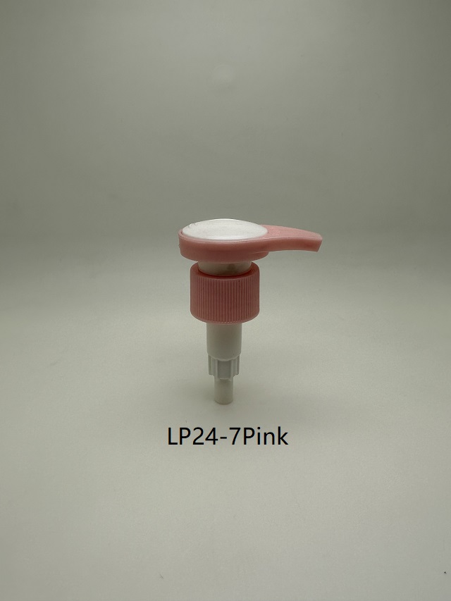 24mm Pink Lotion Pump Type 7