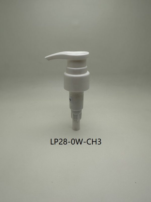28mm White Lotion Pump Type 0 CH3