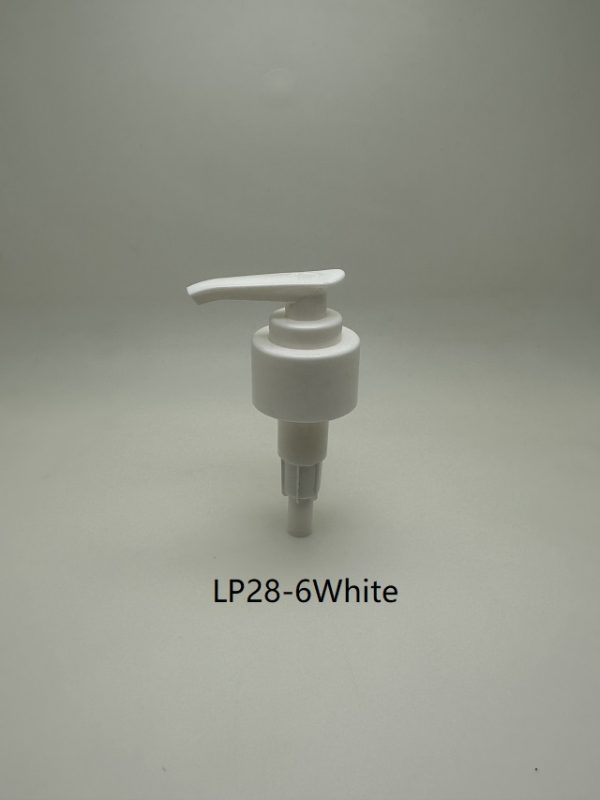 28mm White Lotion Pump Type 6