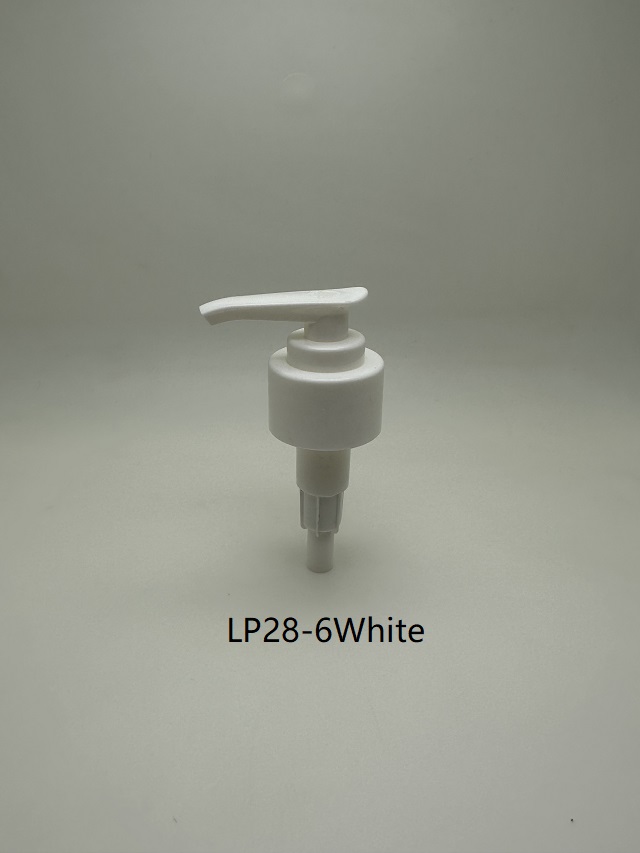 28mm White Lotion Pump Type 6
