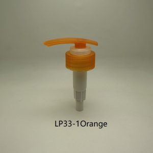 33mm Orange Lotion Pump