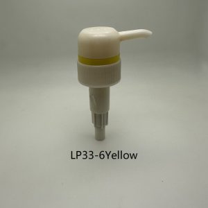 33mm Yellow Lotion Pump Type 6