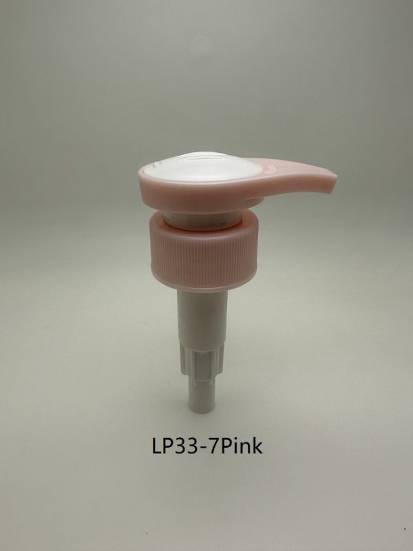33mm Pink Lotion Pump Type 7