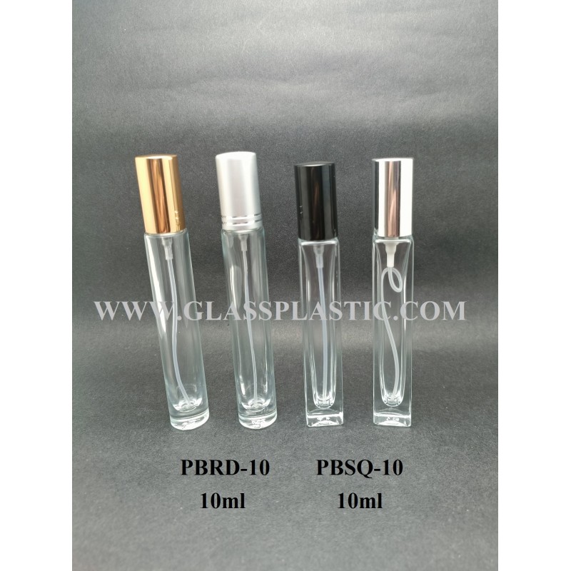 Perfume Glass Sprayer – 10ml (Square/Round)