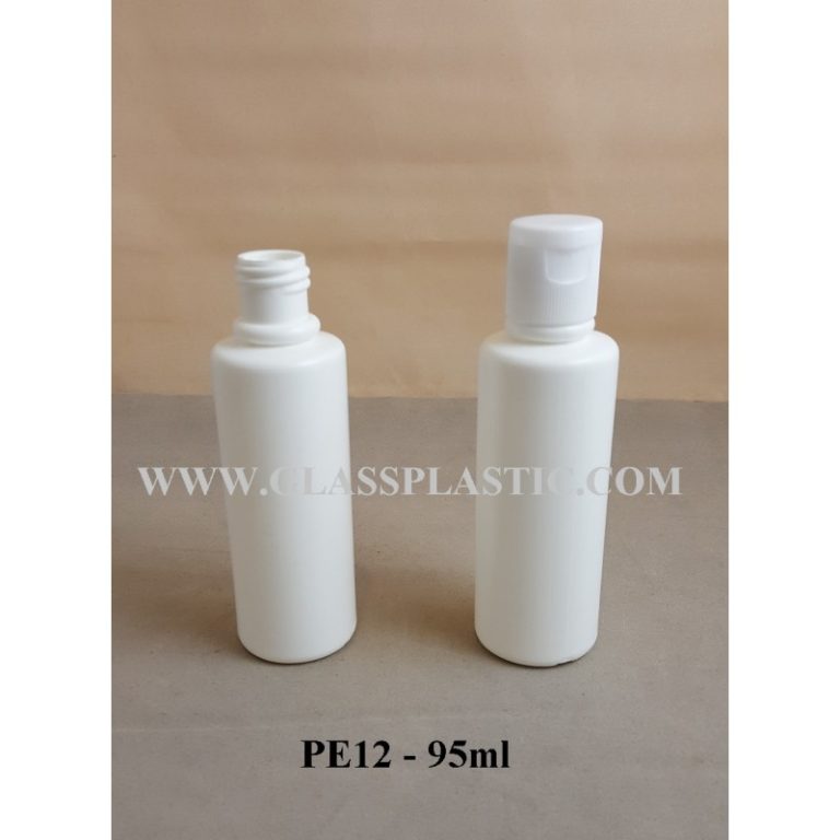 HDPE Bottle with Flip Cap: 95ml – Glass & Plastic Sdn. Bhd.