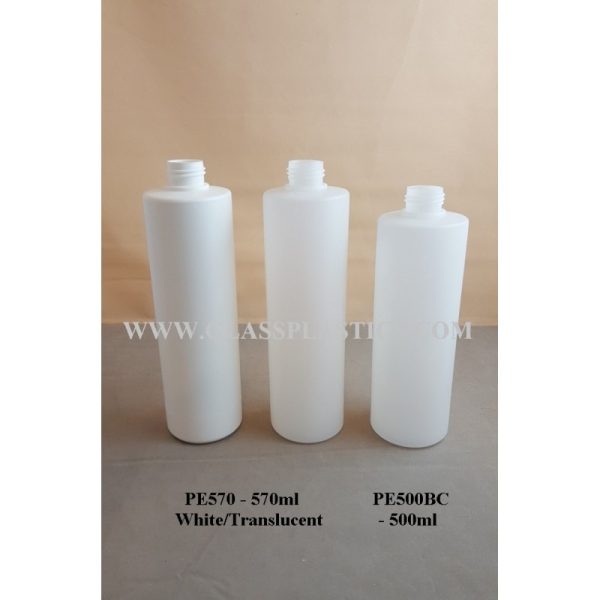 Round HDPE Bottle: 500ml & 570ml - Image 2