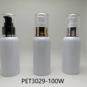 100ml PET White Bottle - PET3029-100W