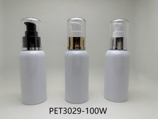 100ml PET White Bottle - PET3029-100W