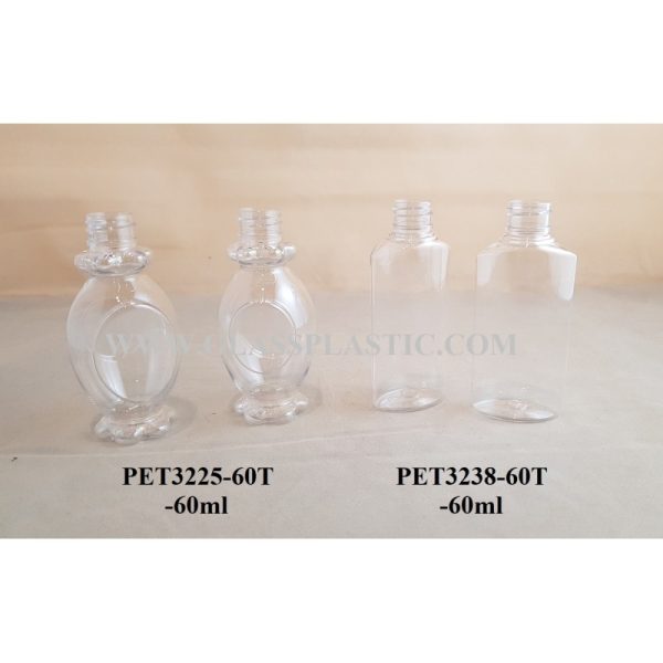 Cosmetic PET Bottle - 60ml - Image 3