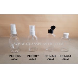 Cosmetic PET Bottle - 60ml