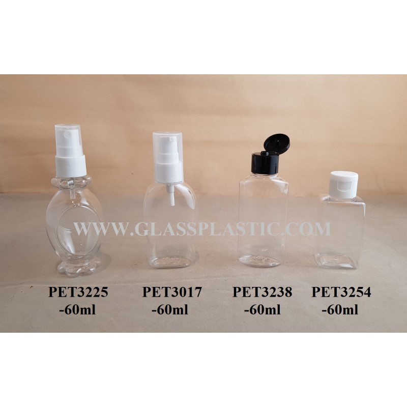 Cosmetic PET Bottle – 60ml