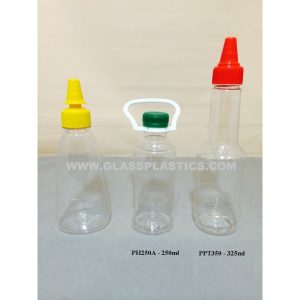 PET Plastic Honey Bottle - 250ml & 325ml