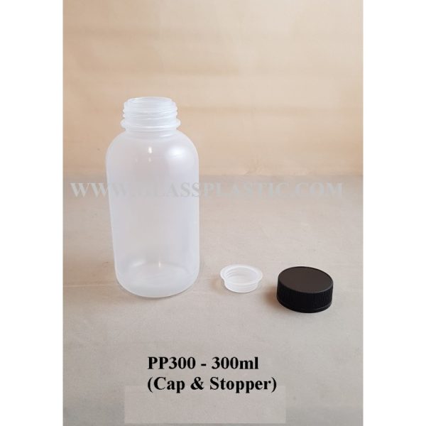 PP Cough Syrups Bottle : 300ml - Image 2