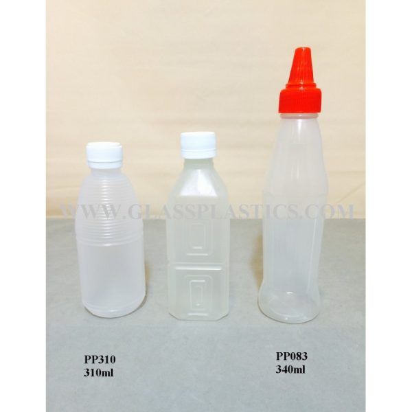 PP Plastic Bottle - 300ml