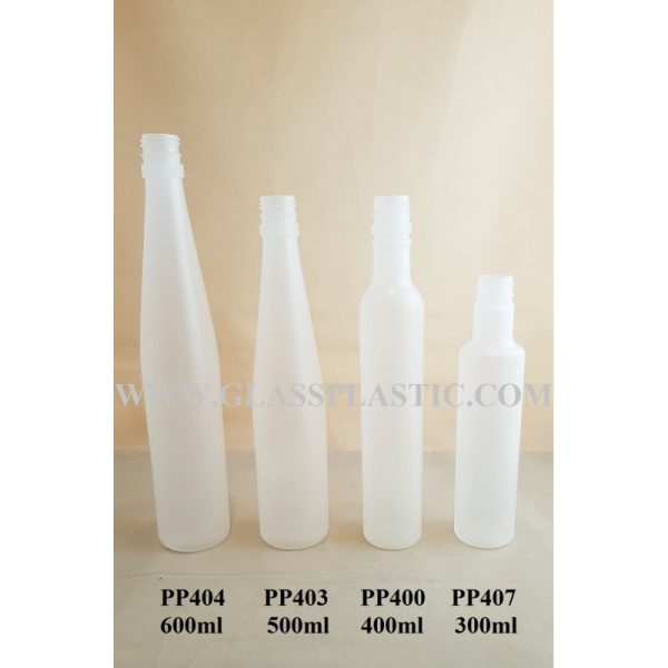 PP Plastic Bottle - 300ml ~ 600ml (Round) - Image 2