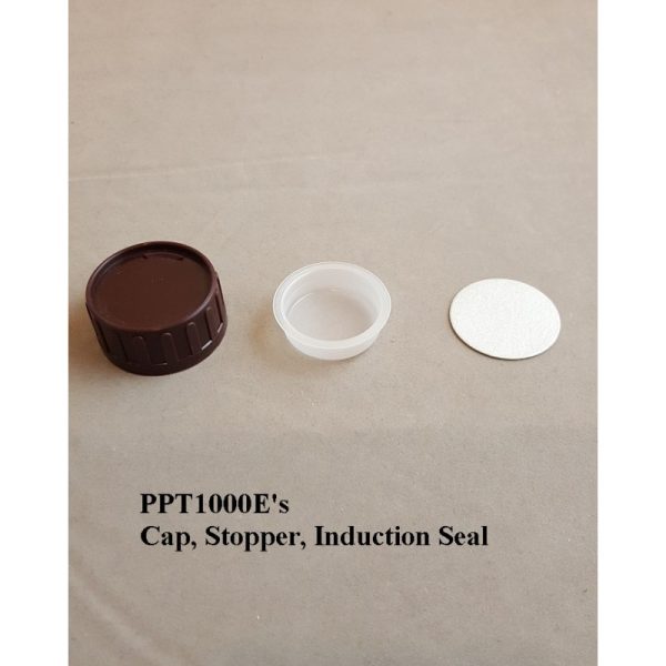 1.0 Liter Amber PET Bottle - Image 3