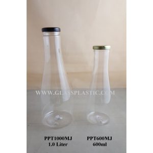PET Flask Bottle: 600ml & 1.0 Liter