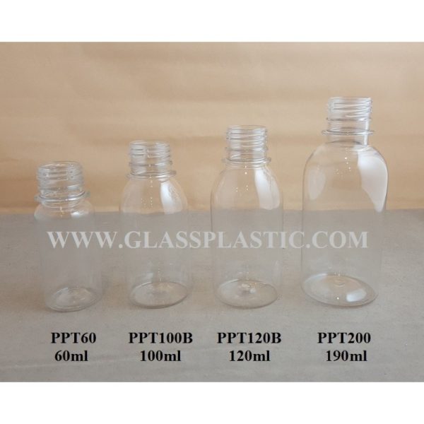 PET Plastic Bottle - 60ml ~ 190ml - Image 3