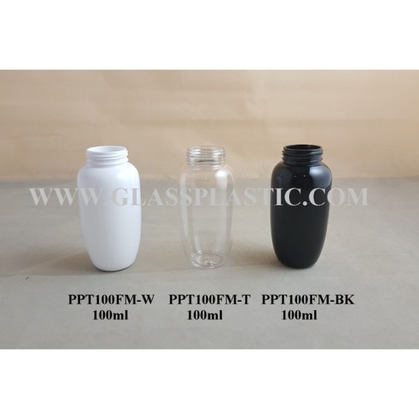 Foam Pump PET Bottle: 100ml Oval Shape - Image 2