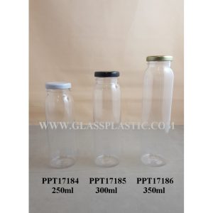 Round  Juice PET Bottle - 250ml to 350ml