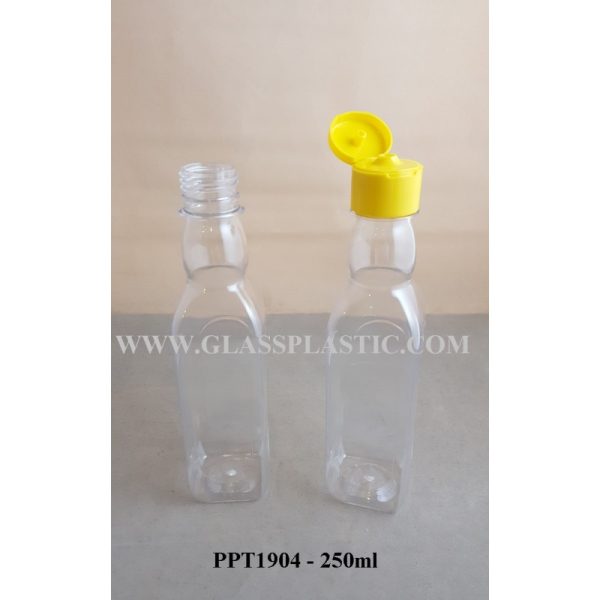 250ml PET Square Bottle - Image 2