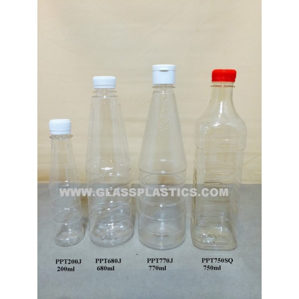 PET Plastic Bottle - Juice Bottle