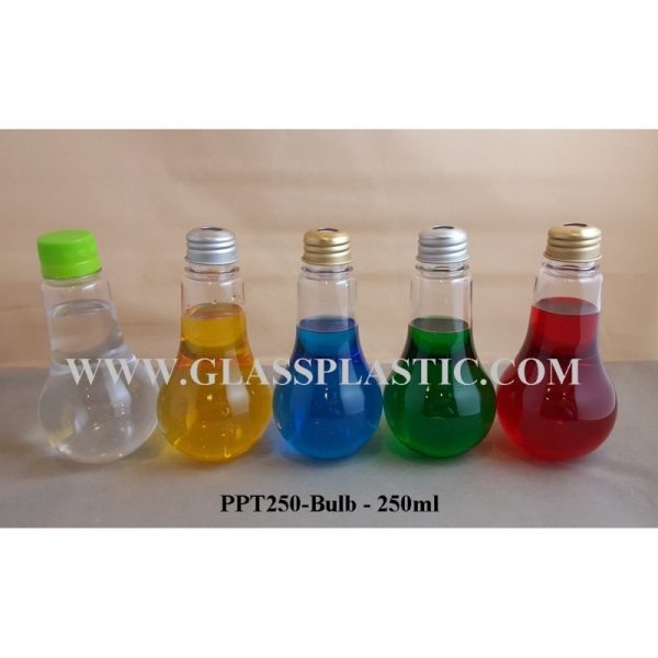 PET Light Bulb Bottle - 250ml