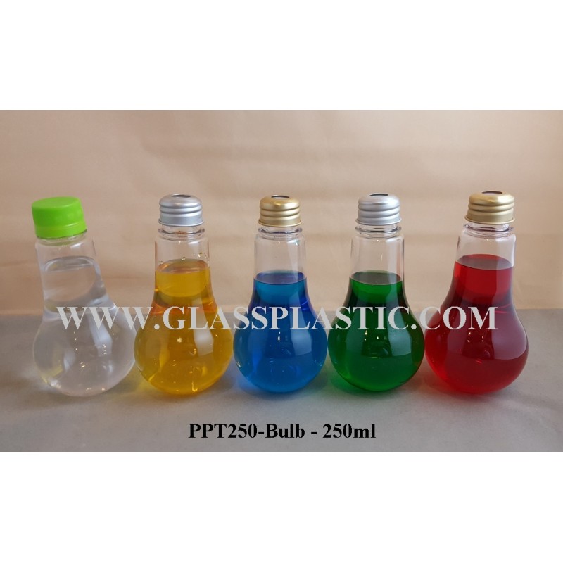 PET Light Bulb Bottle – 250ml