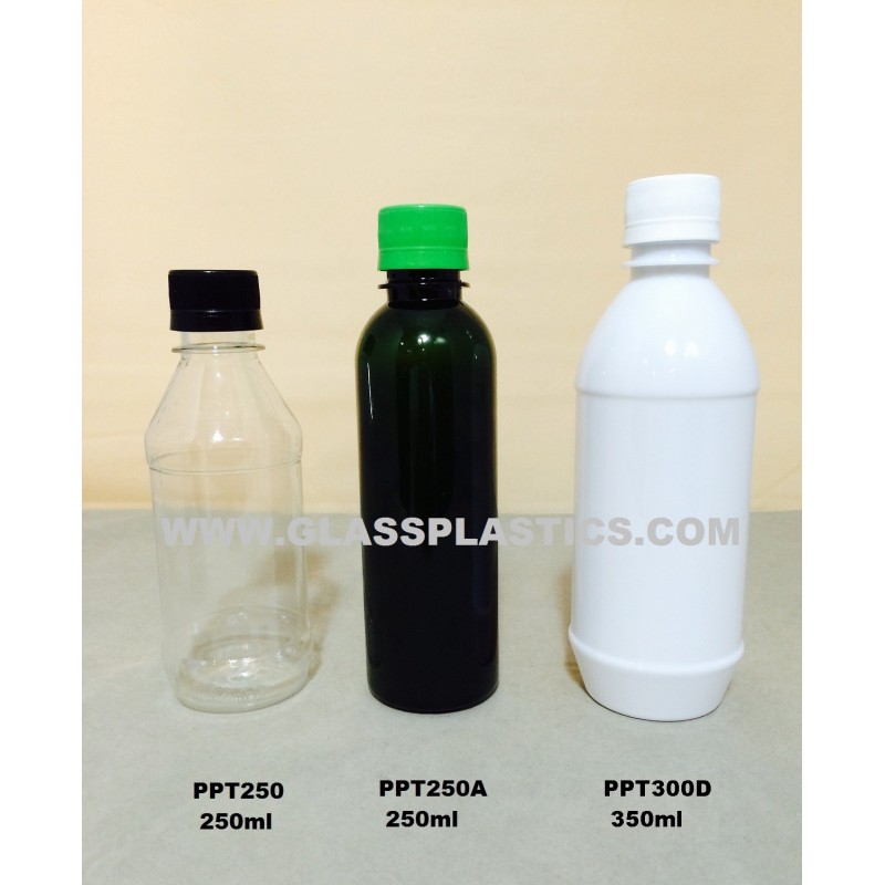 PET Plastic Bottle – 250ml ~ 350ml