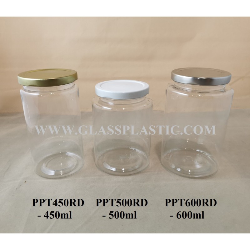 PET Jar RD Series – 250ml to 600ml
