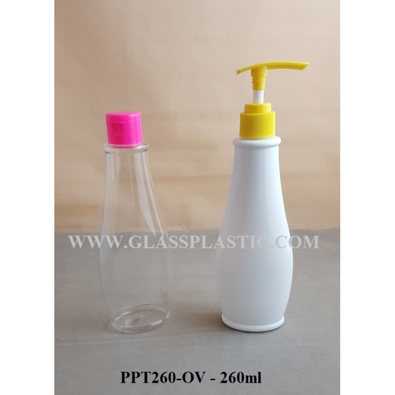 Cosmetic PET Bottle – 260ml