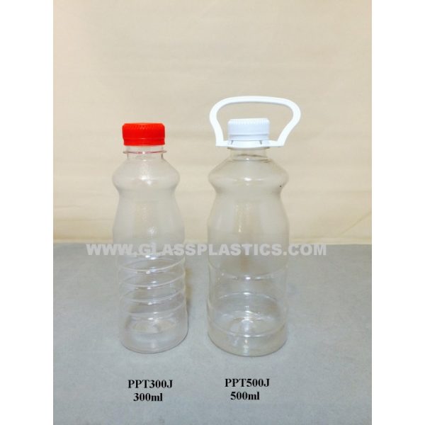 PET Plastic Bottle - 300ml & 500ml