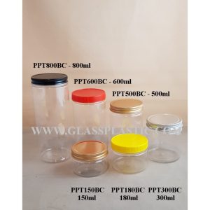 PPTXXXBC PET Food Jar Series - 150ml to 800ml