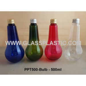 PET Light Bulb Bottle - 500ml
