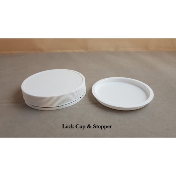 1.0 Liter Cream Container with Seal Cap - Image 2