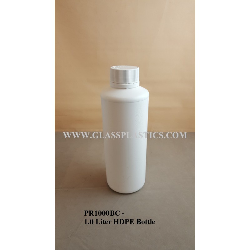 1.0 Liter HDPE Bottle