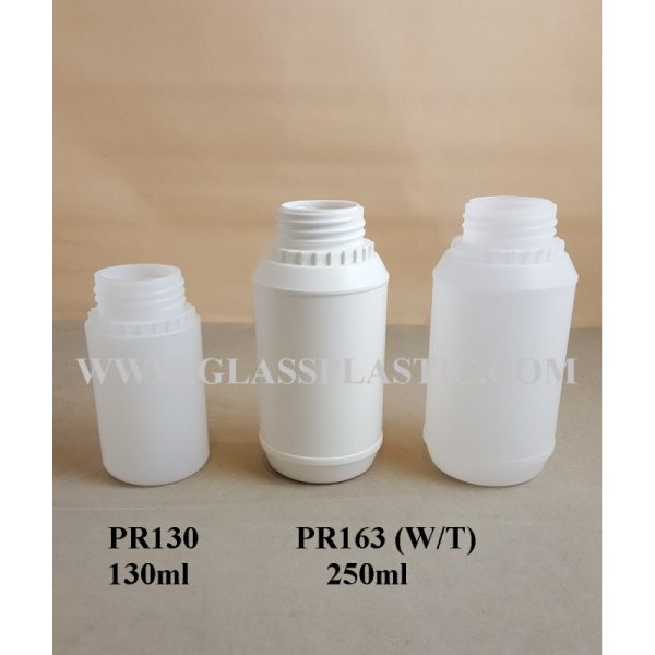 Plastic Tablet HDPE Bottle - 130ml to 250ml - Image 2
