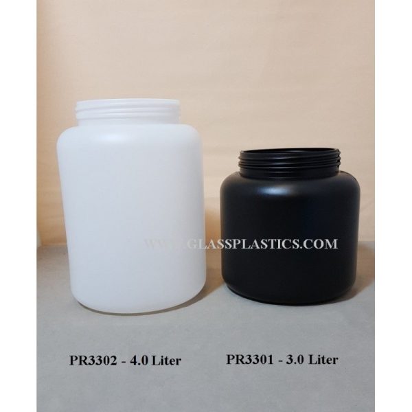 Wide Mouth HDPE Container: 3.0 Liter & 4.0 Liter - Image 3