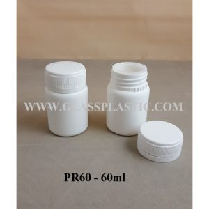 Plastic Tablet Bottle - 60ml