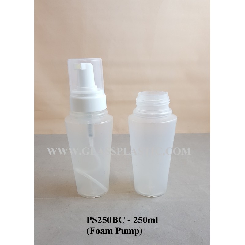 Foam Pump Plastic Bottle: 250ml
