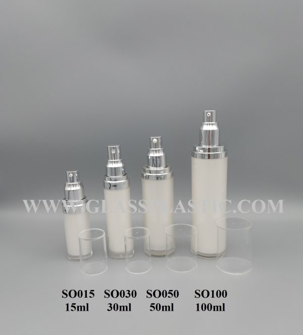Acrylic Round Bottle - 15ml to 120ml (SO Series) - Image 2