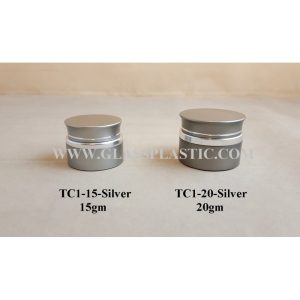 Silver Chrome Jar - 15gm & 20gm