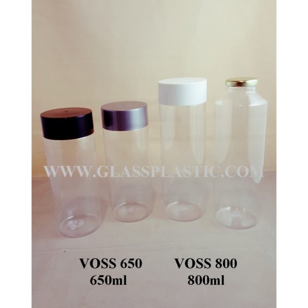 VOSS PET Juice Bottle - 650ml & 800ml