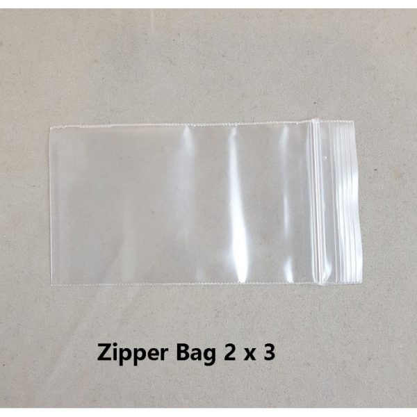 Zipper Bag 3" x 2"