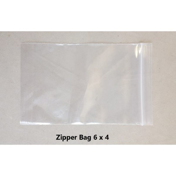 Zipper Bag 6" x 4"