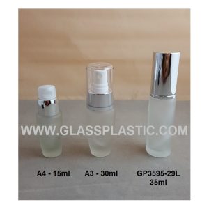 Cosmetic Glass Bottle - 15ml, 30ml & 35ml